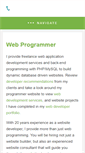 Mobile Screenshot of freelancewebprogrammer.com